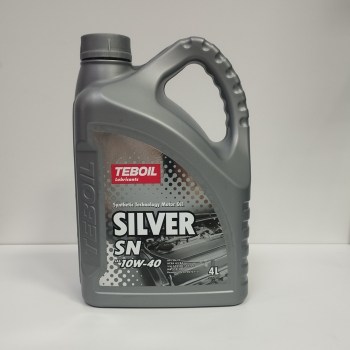 Масло моторное TEBOIL SILVER 10W40, 4л. п.синт. (ранее Shell HX7) №3599680